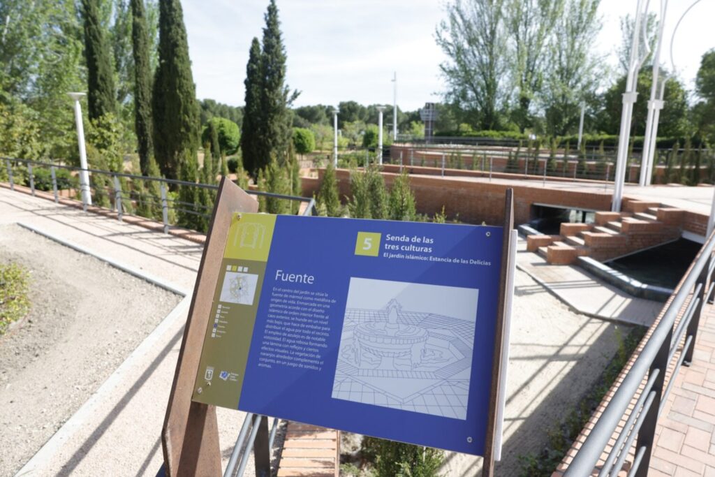 Recuperación de la riqueza paisajística y cultural de Jardín Árabe del Parque Juan Carlos I
